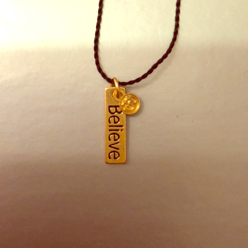 Believe Necklace from Nordstrom